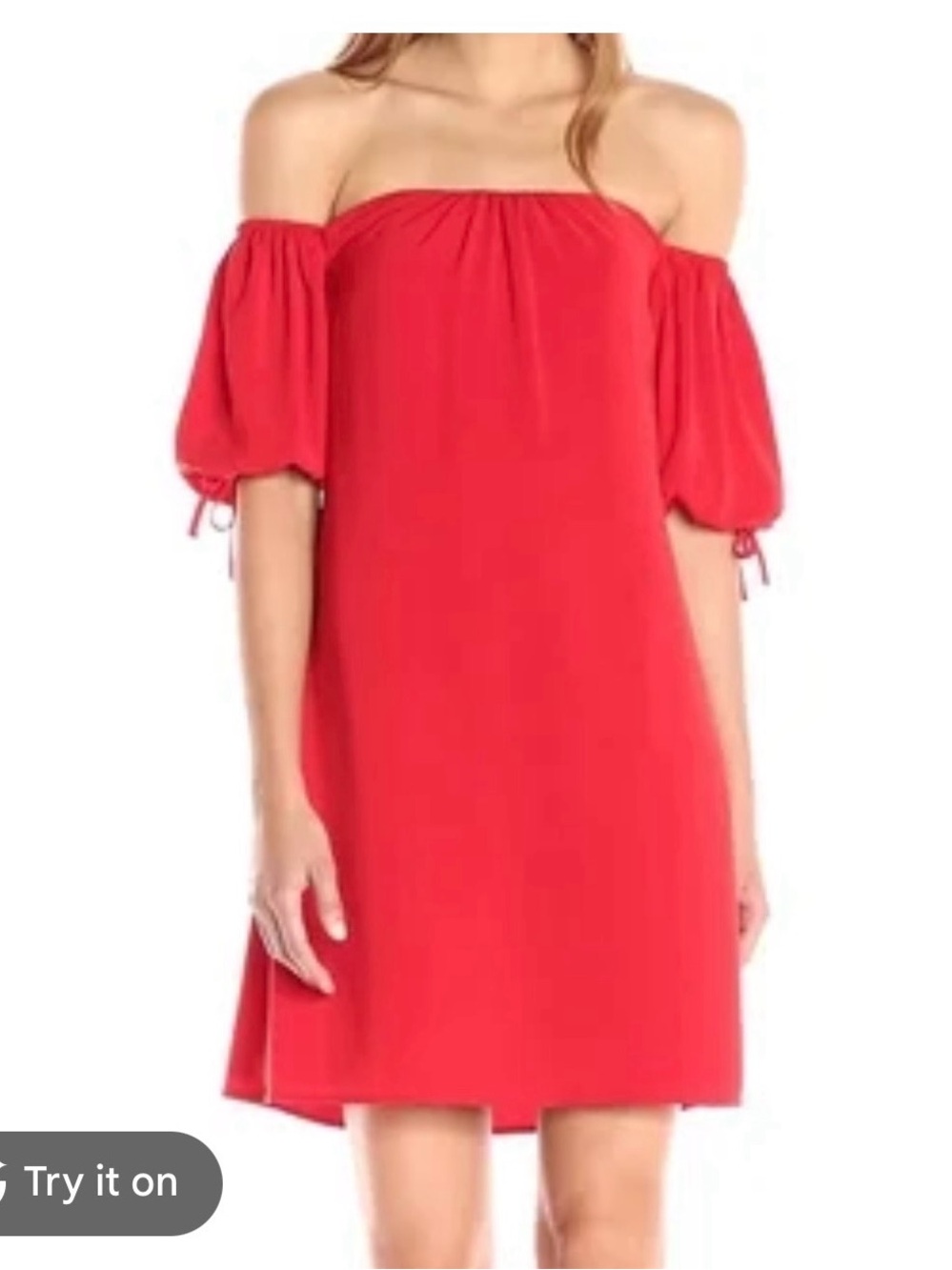 RACHEL Rachel Roy Red Off-Shoulder Dress size 0